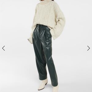 The Frankie shop leather pants